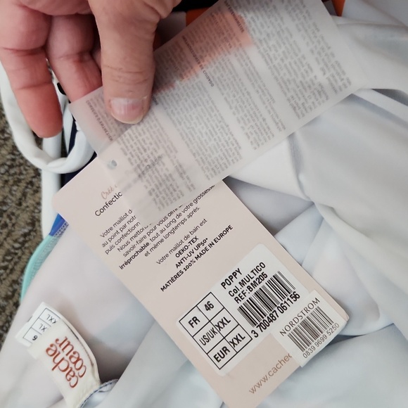 Cache Coeur Poppy Maternity Swimsuit Size XXL - Picture 13 of 16